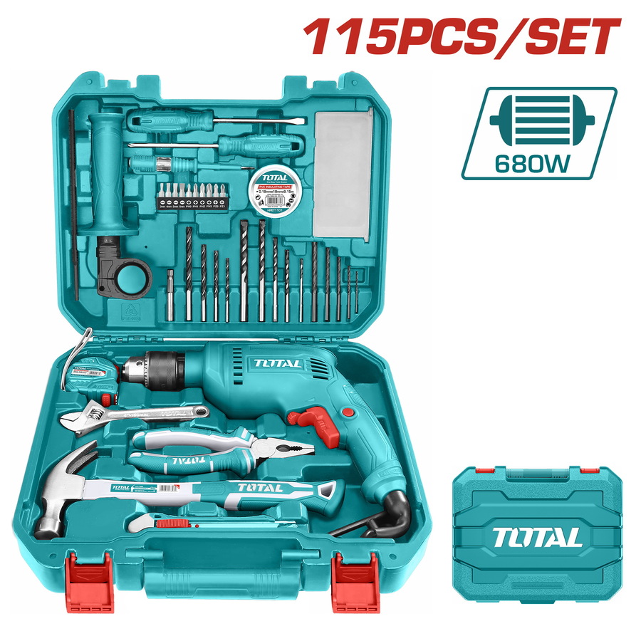 115PCS TOOLS SET THKTHP1152 TOTAL - Image 2