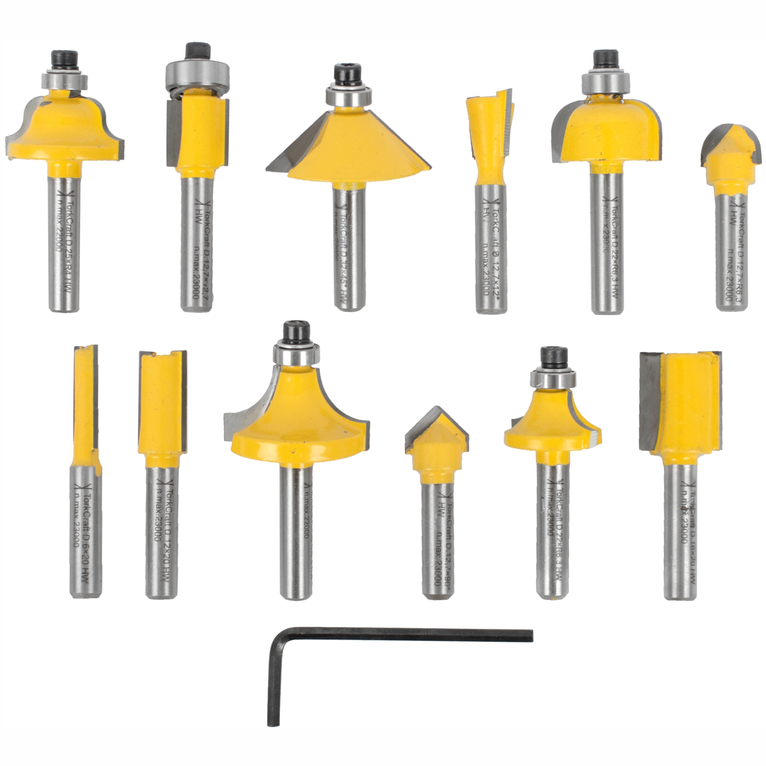 FORCE Router Bit 12x40x8mm