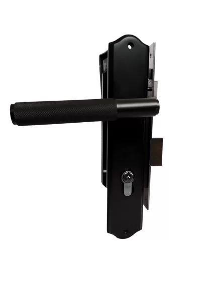 Hanzl Cylinder Lock Black Naked MCF 2603 MBK