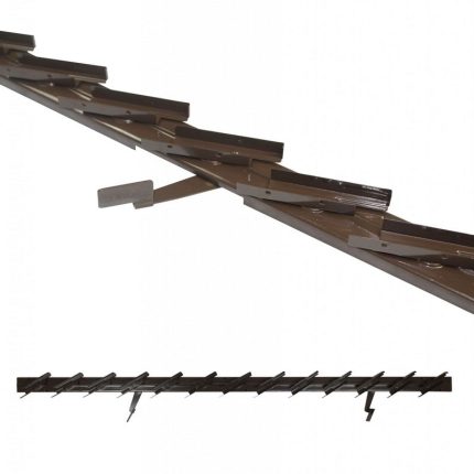 PLASTIC BLADES LOUVER FRAME 13BLADE