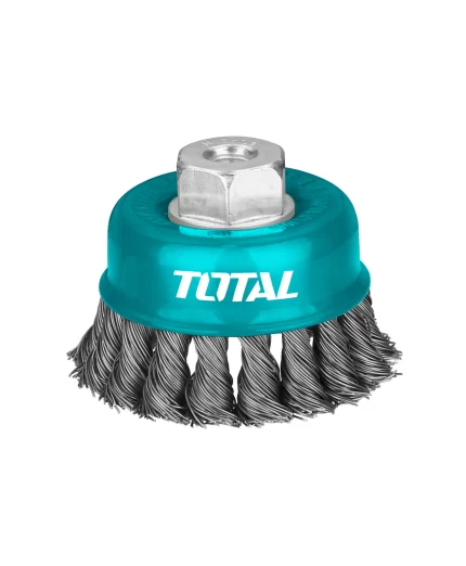 TOTAL CUP WIRE BRUSH TWISTED 3″ TAC32031