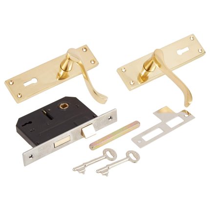 OXFORD MORTICE LOCK CH2 SS